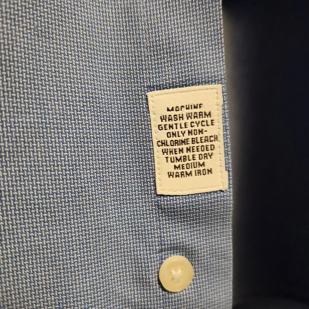 Roundtree & Yorke 15.5 Dress Shirt - Picture 3 of 4